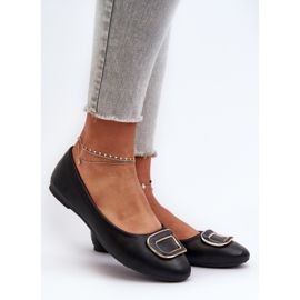 Mustat Eco-nahkaiset balettiasunnot Enicorian koristelulla 2