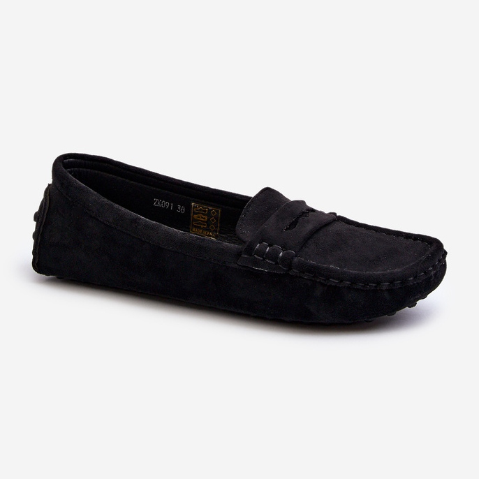 Naisten Eco Moccasins Musta Adelmarie 1
