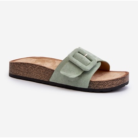 Naisten Eco Suede -varvastossut soljella, Mint Laeltia vihreä 2