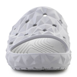 Crocs Classic Geometric Slide V2 W 209608-1FT varvastossut harmaa 1