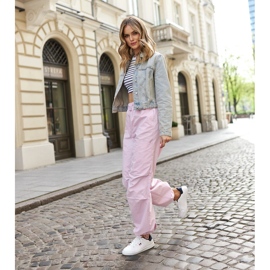 Valkoiset Gioya eko-nahkaiset lenkkarit valkoinen 2