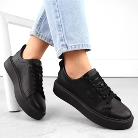 Mustat alustan urheilukengät Big Star NN274320 1