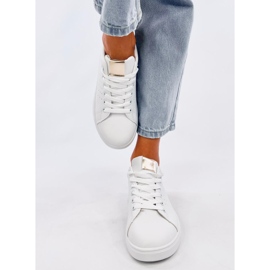 Helary WHITE/GOLD naisten tennarit valkoinen 1