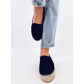 Rigois Black harjakattoiset espadrillit musta 1