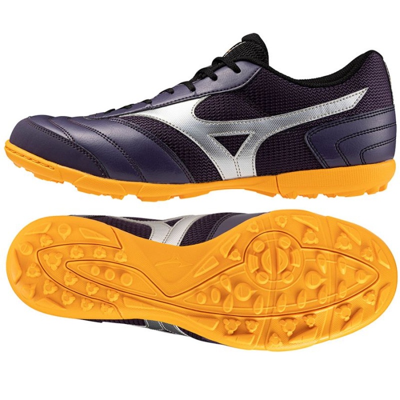 Mizuno Morelia Sala Club Tf Q1GB240392 jalkapallokengät sininen 1