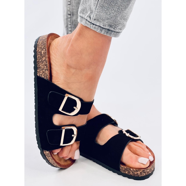 Byrd Black korkkitossut musta 2