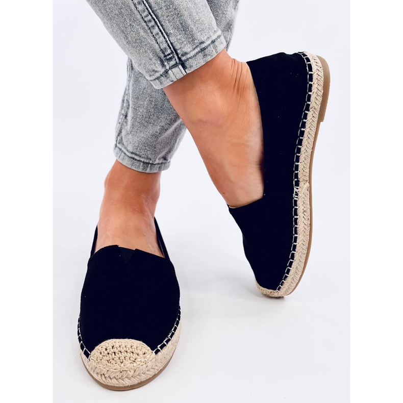 Annick Black naisten espadrillit musta 2