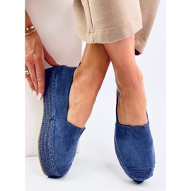 Poulain Blue espadrillit paksulla pohjalla sininen 1