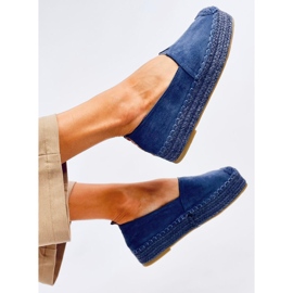 Poulain Blue espadrillit paksulla pohjalla sininen 2