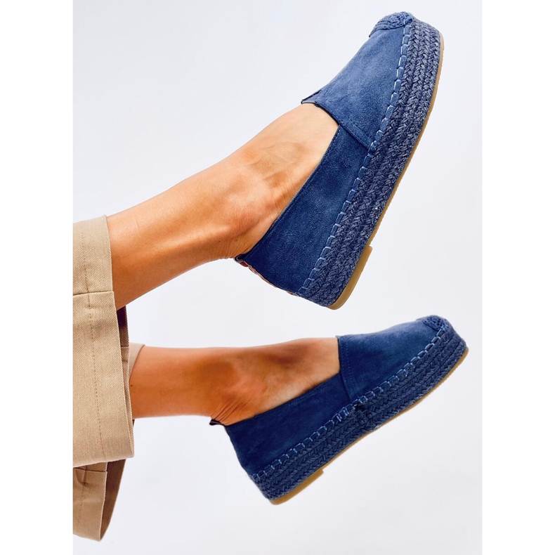 Poulain Blue espadrillit paksulla pohjalla sininen 2