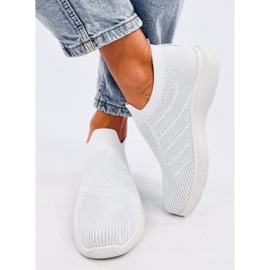 Groppi White slip-on sukkakengät valkoinen 1
