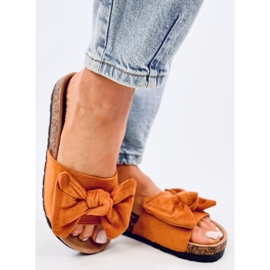 Kiara Camel korkkitossut ruskea 2