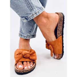 Kiara Camel korkkitossut ruskea 1