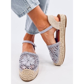 Premat Purple harjakattoiset espadrillisandaalit violetti 2