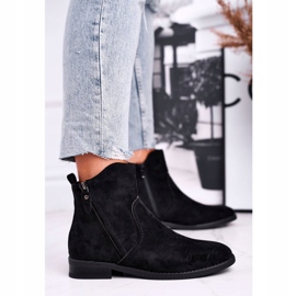 Evento Naisten Cowboy -saappaat Matalakorkoiset Musta Plemmi 3