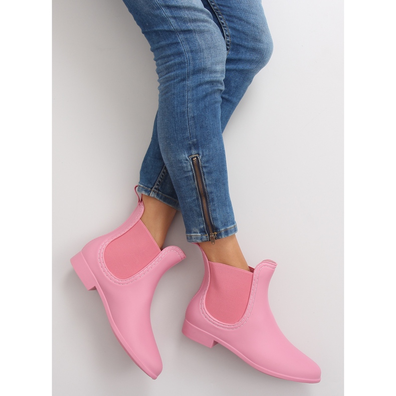 Naisten kalossit D24p pinkki vaaleanpunainen 1