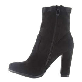 Syksyiset korkokengät A921 mustat 1