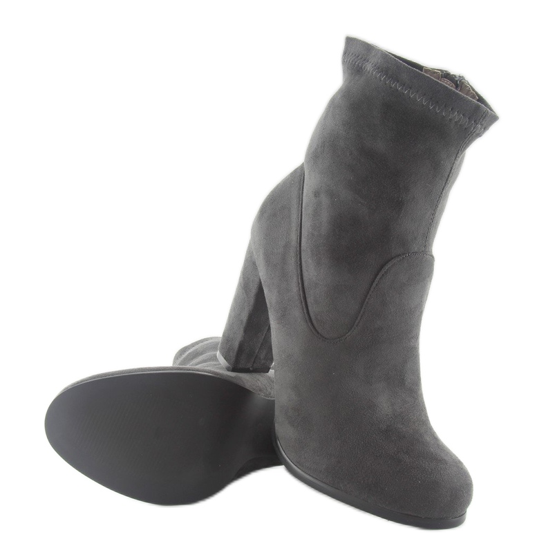 Syksyiset korkokengät A921 harmaat 2