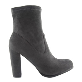 Syksyiset korkokengät A921 harmaat 1