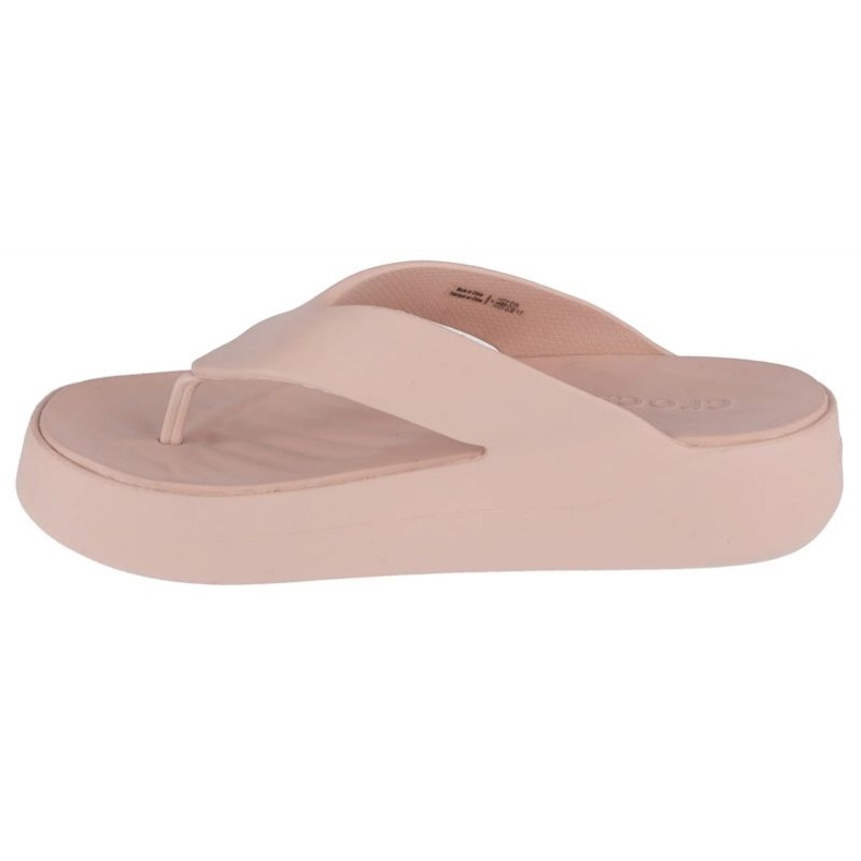Crocs Getaway Platform Flip 209410-6UR varvastossut beige 1