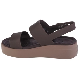 Crocs Brooklyn Low Wedge sandaalit 206453-2ZL ruskea 1