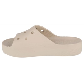 Crocs Classic Platform Slide 208180-2Y2 varvastossut beige 1