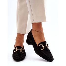 Bellucci Matalakorkoiset lohkopumput koristeella, musta 3