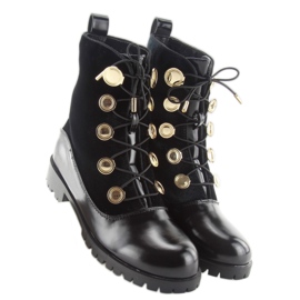 Veluurityöläiset napeilla R113p musta 2