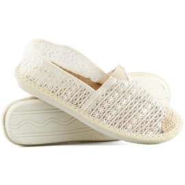 Beiget mesh-espadrillit, ilmavat naisten espadrillit 1