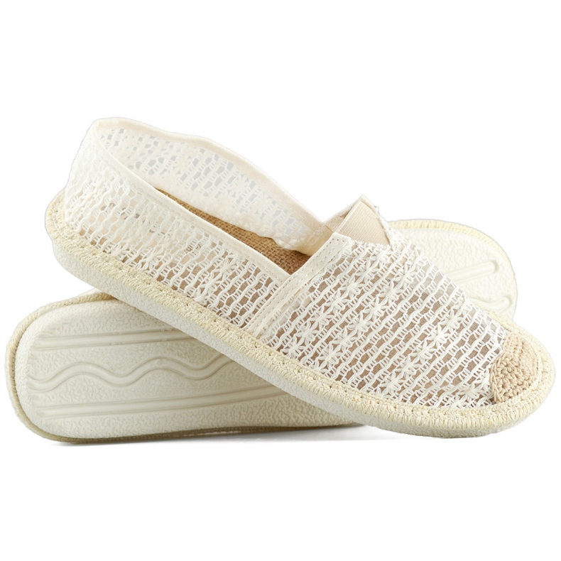 Beiget mesh-espadrillit, ilmavat naisten espadrillit 1