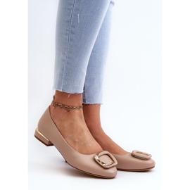 Ballerinat soljella Sergio Leone BL203 Beige 2