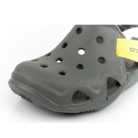 Crocs Swiftwater 204021-08I vaahtosandaalit vihreät 2