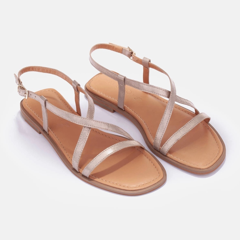 Marco Shoes Olkaimet sandaalit kultainen 1