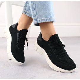 Mustat naisten urheilukengät Potocki BK01303 1