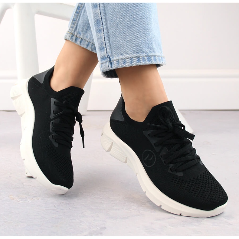 Mustat naisten urheilukengät Potocki BK01303 1