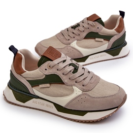 Miesten lenkkarit Memory Foam System Big Star NN174349 beige 4