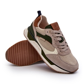 Miesten lenkkarit Memory Foam System Big Star NN174349 beige 2