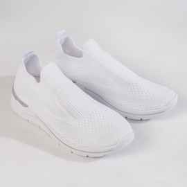 Naisten valkoiset kuntokengät valkoinen 1