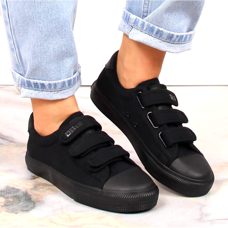 Big Star INT1842D Velcro tennarit, mustat 4