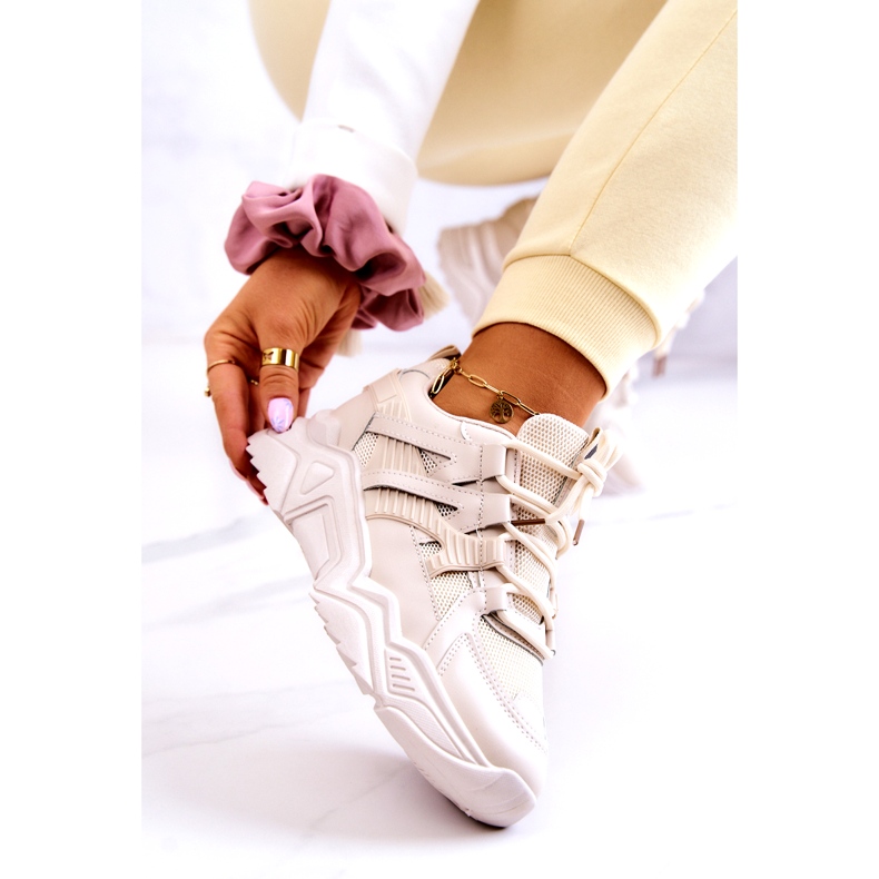 News Naisten urheilukengät Beige 3