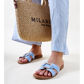 Siniset Isana-solkivarvastossut sininen 1