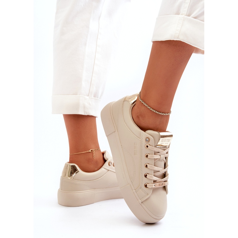 Naisten tennarit Big Star NN274210 beige 5