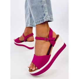 Dirado Fuchsia kiila sandaalit vaaleanpunainen 4