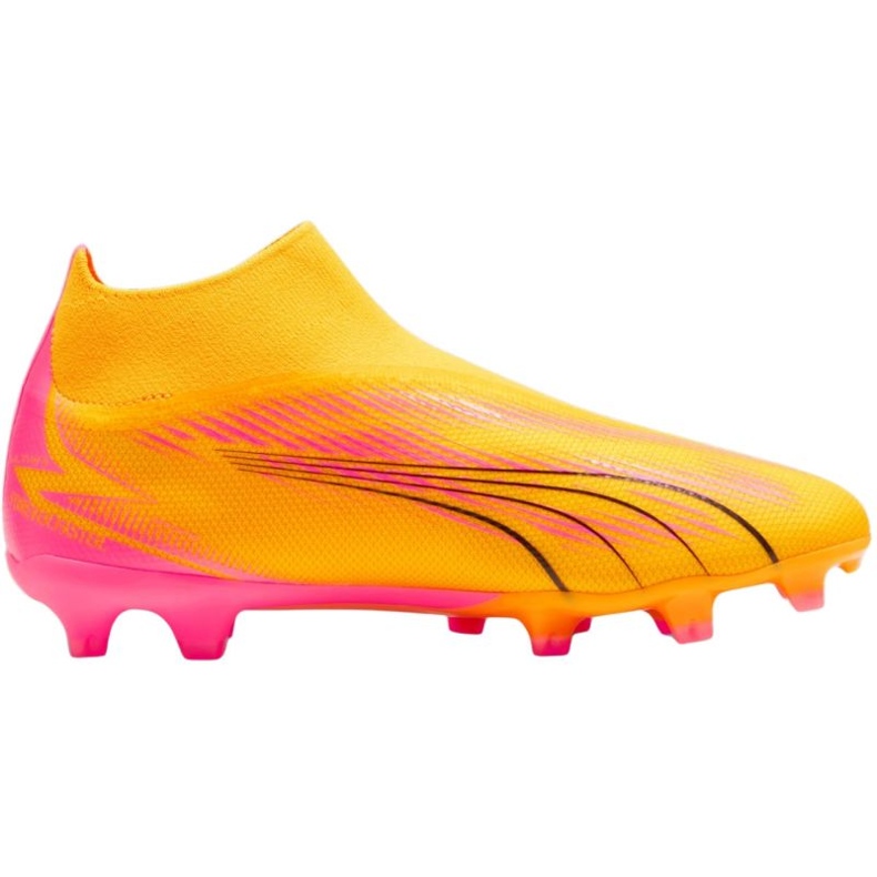 Puma Ultra Match+ Ll FG/AG M 107759 03 jalkapallokengät keltainen 1