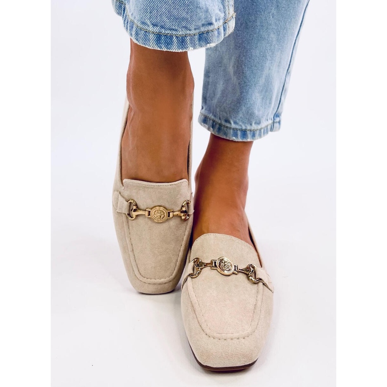 Naisten Rhona Beige -solkihousut 1