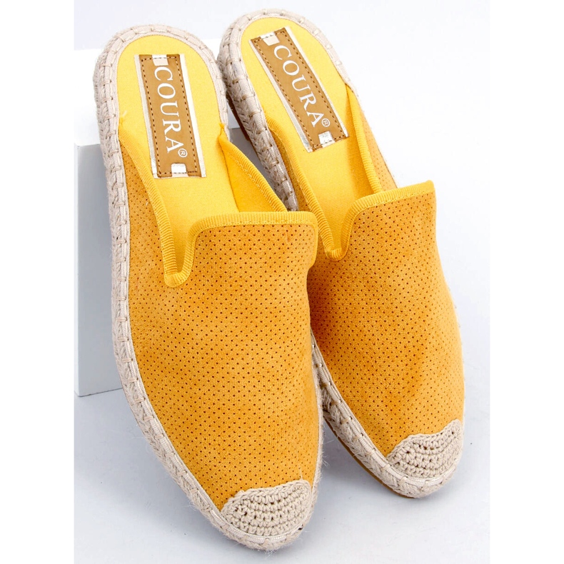 Carmen Yellow espadrillit naisten tossut keltainen 2