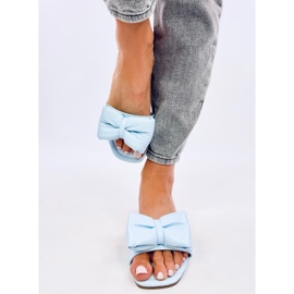 Mili Blue -tossut rusetilla sininen 1