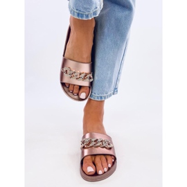 Tilia Champagne -tossut ketjulla kultainen 2