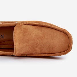 Miesten kamelin Rayan Suede -slip-On -loaferit ruskea 1