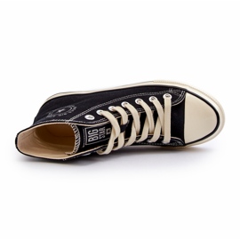 Naisten korkeat tennarit Big Star NN274283 musta 2